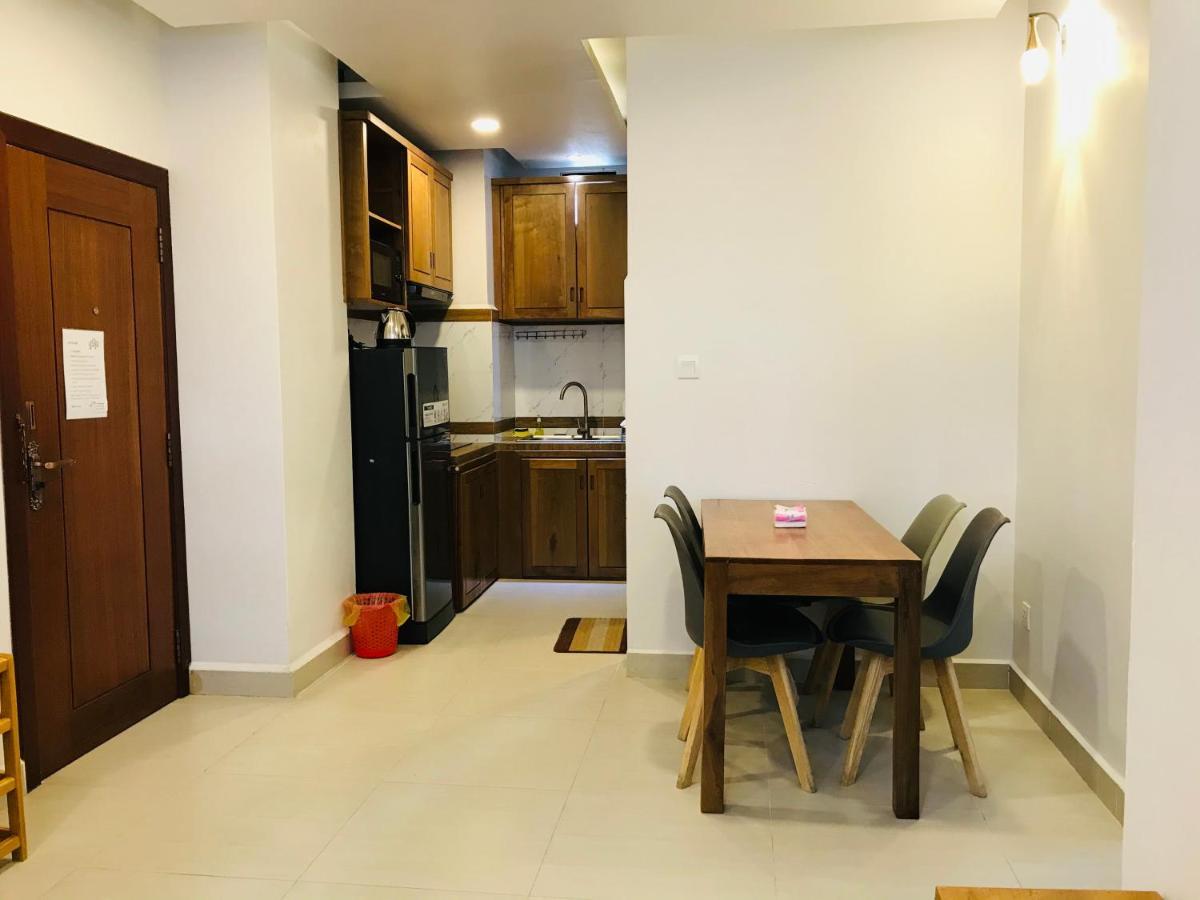 Appartamento di 60 m² con 2 camera Phnom Penh Esterno foto